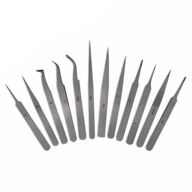 Tweezer Set 12 Piece